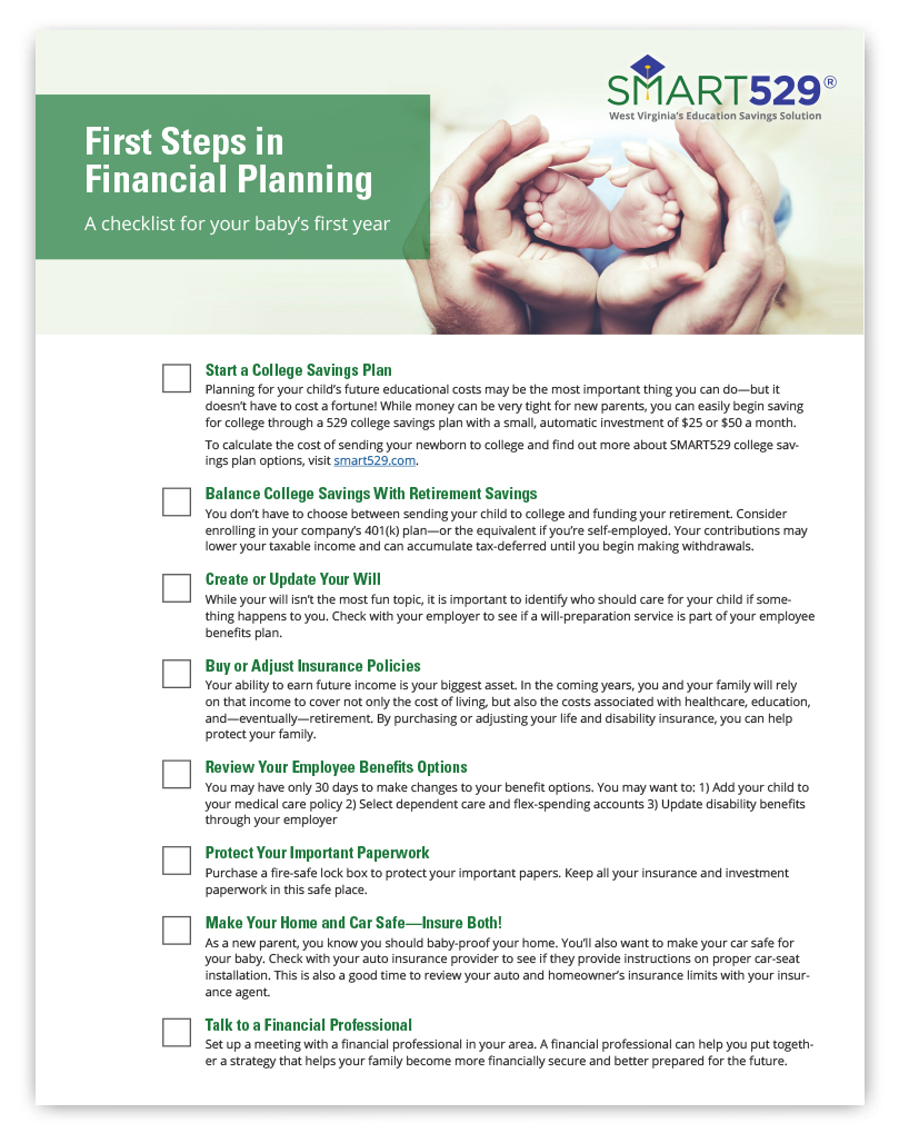 first steps in financial planning